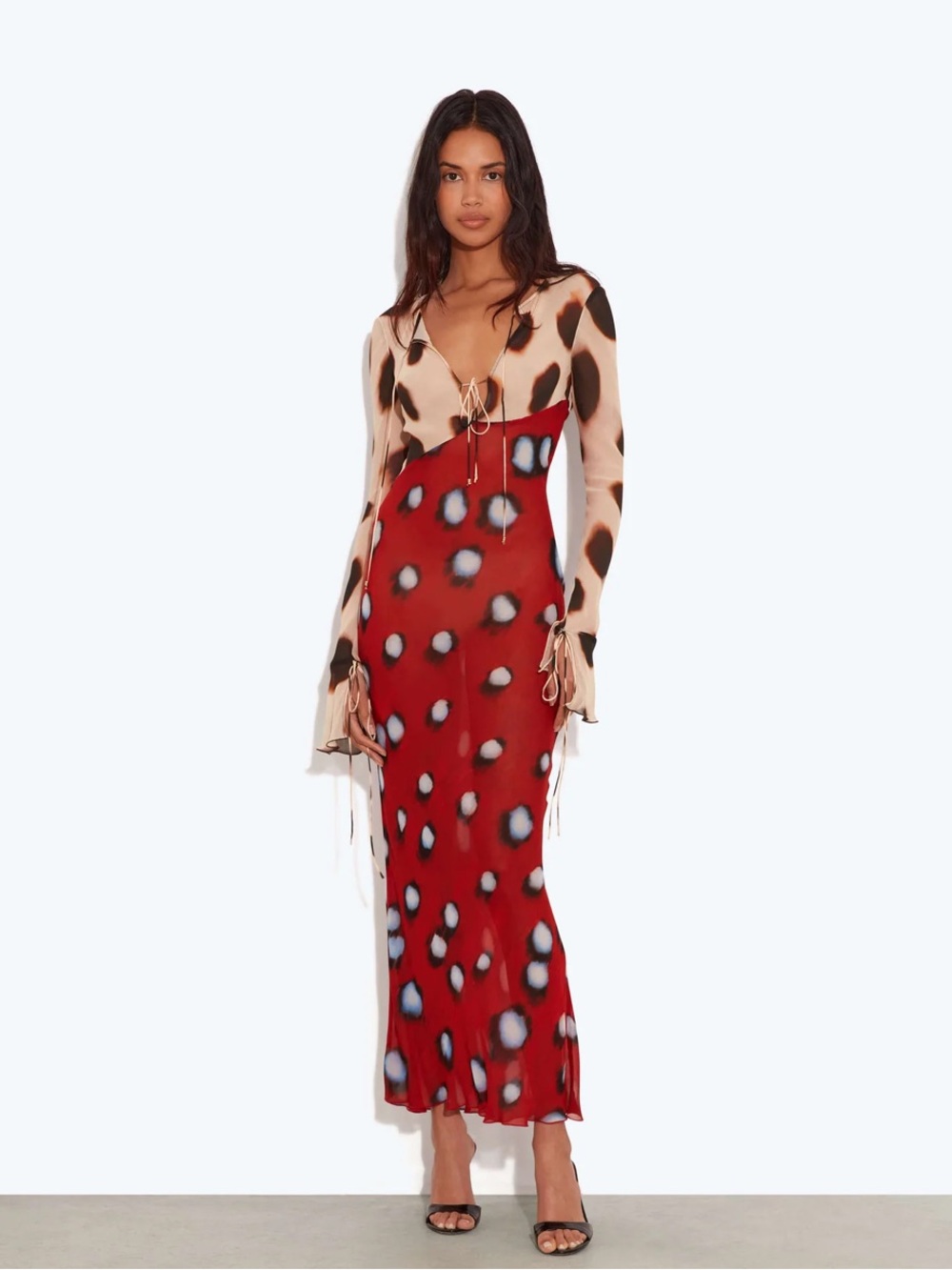 RAT & BOA SABINE DRESS RED